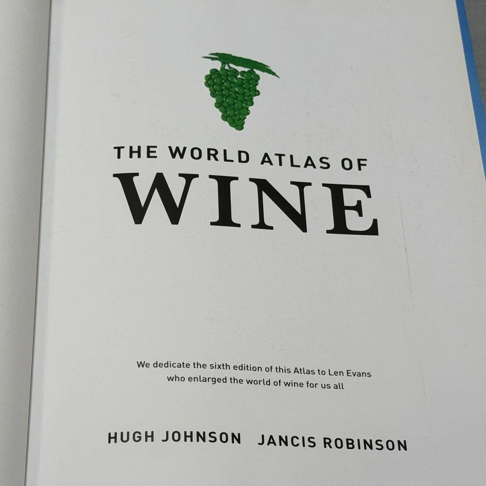 The World Atlas of Wine 6th Ed Hugh Johnson Jancis Robinson HC DJ 2007